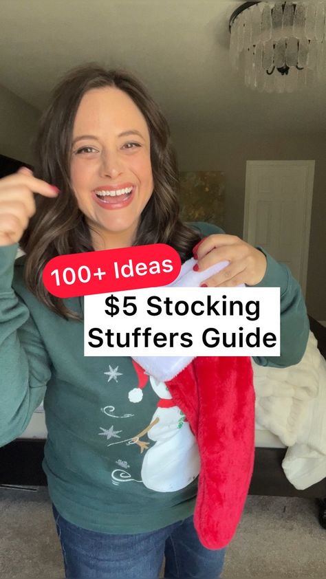 The Best $5 Stocking Stuffers - Jessica N. Turner | The Mom Creative Christmas Stockings Ideas Stuffers For Women, Office Christmas Stocking Ideas, Christmas Stocking Alternative Ideas, Teacher Stocking Stuffers, Minimalist Stocking Stuffers, $5 Stocking Stuffers, Funny Stocking Stuffers For Adults, Stocking Stuffers For Grandma, Stocking Stuffers Under $5