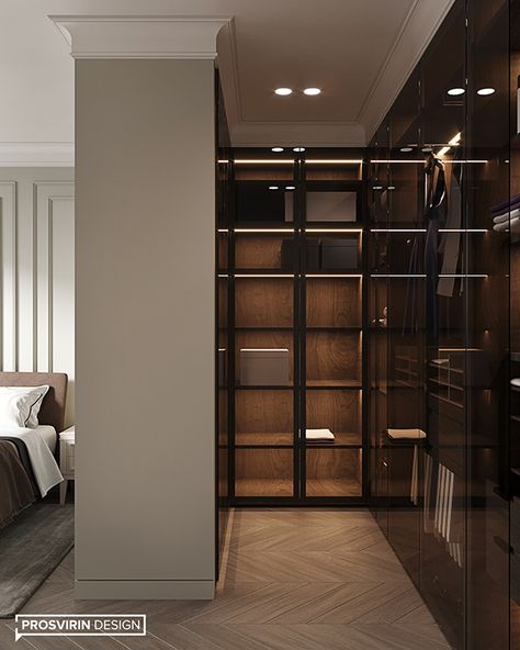 Narrow Closet Design, Luxury Closets Design, Chic Bedroom Decor, Bathroom Inspiration Modern, Wardrobe Interior Design, Wardrobe Room, Industrial Interior Design, Closet Decor, Bedroom Closet Design