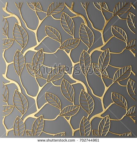 Wallpaper Walls Bedroom, Tapete Gold, 3d Wallpaper For Walls, Door Murals, Leaf Designs, Custom Wall Murals, Custom Murals, Gold Walls, Wallpaper Living Room