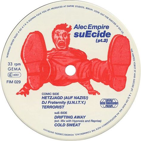 Alec Empire, Vinyl Graphic Design, Round Pfp, Cd Design, Jujutsu Kaisen Manga, Cd Art, Record Art, Music Artwork, Cover Art Design