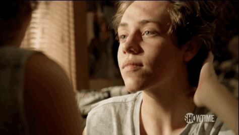 #wattpad #fanfiction {lip, ian, carl, & mickey} Ethan Cutkosky Gif, Carl Gallagher Gif, Ian Gallagher Gif, Reading Gif, Carl Shameless, Ethan Cutkosky, Shameless Characters, Carl Gallagher, Okay Bye