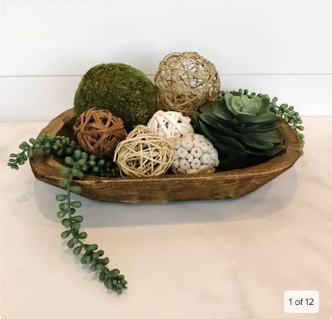 Easter Dough Bowl, Wooden Bowls Decor, Dough Bowl Ideas, Dough Bowl Decor, Dough Bowl Centerpiece, Wood Bowl Decor, Decorative Bowl Filler, Bowl Decor, Bowl Centerpiece