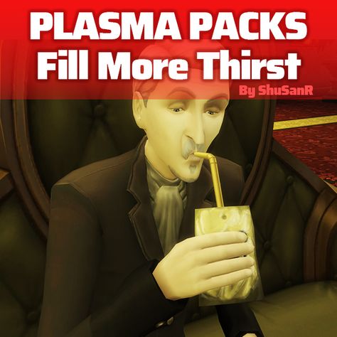 Mod The Sims - Plasma Packs Fill More Vampire Thirst Sims 4 Vampire, The Sims 4 Mod, Sims Mods, Sims 4 Mods, The Sims 4, Sims Cc, The Vampire, Monster High, Fruit Salad