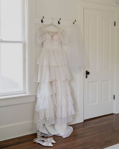 My homemade thrift flip wedding dress My Dream Wedding, My Wedding Dress, Thrift Flip, Our Wedding Day, My Wedding, Made By Me, Instagram A, The Dress, Dress Es