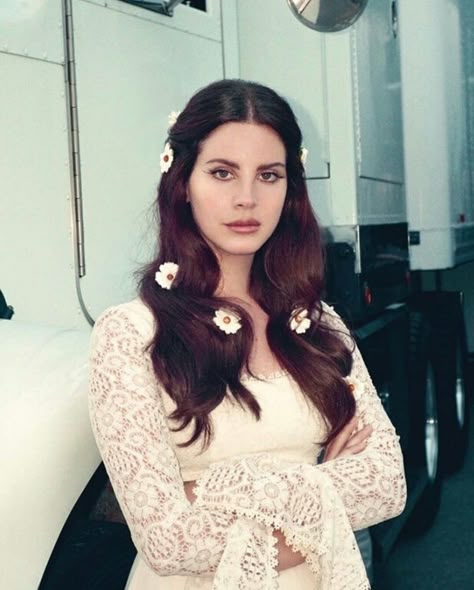 Lust For Life, Lana Del Rey, For Life, A Woman, Flowers, Hair, White