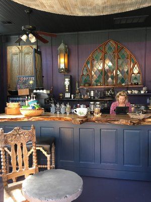 Tea Witch Cafe Witchy Cafe, Witch Cafe, Tea Witch, Witch Store, Witchy Kitchen, Witch Coffee, Metaphysical Store, Bookstore Cafe, Witch Shop