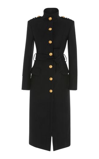 Hobbs Coat, 00s Mode, Balmain Fashion, Black Trench Coat, Korean Fashion Kpop, Trench Coat Black, Belted Coat, Luxury Brands, Luxury Vintage