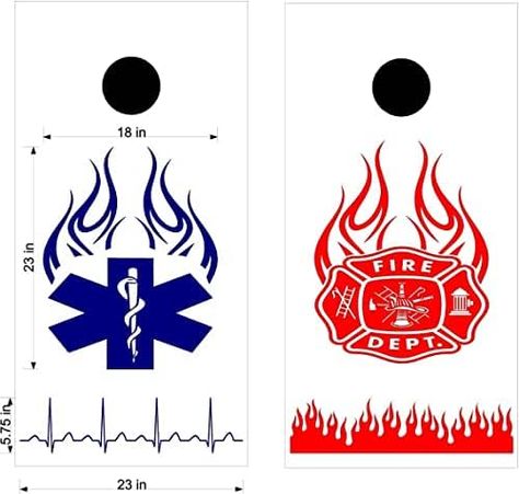 Firefighter Stickers, Wedding Cornhole Boards, Bean Bag Boards, Cornhole Board Decals, Cornhole Decals, Mountain Decal, Bean Bag Toss Game, Bag Toss Game, Sticker Graphic