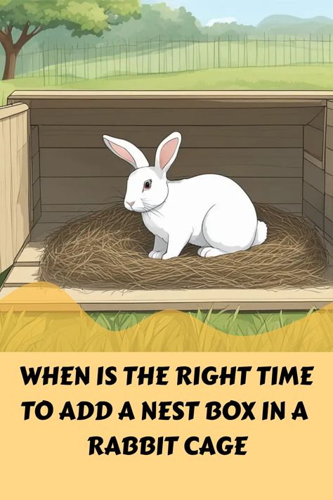 Outside Rabbit Enclosure Ideas, Rabbit Nesting Box Ideas, Rabbit Nesting Box Diy, Rabbit Pen Outdoor, House Rabbit Setup, Rabbit Nesting Box, Pregnant Rabbit, Nesting Boxes Diy, English Angora Rabbit