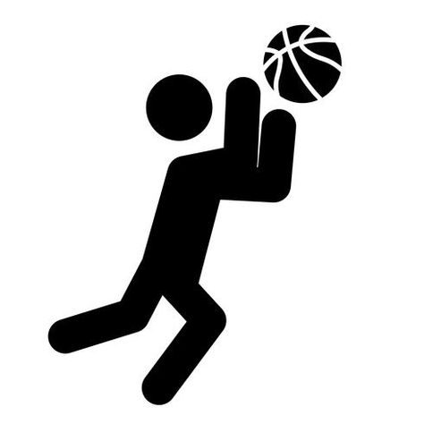 Basketball Catch Icon Vector Basketball Icon, Basketball Logo, Bola Basket, Muscular System, Basketball Goals, Cardboard Crafts, Logo Ideas, Drawing For Kids, Vector Art