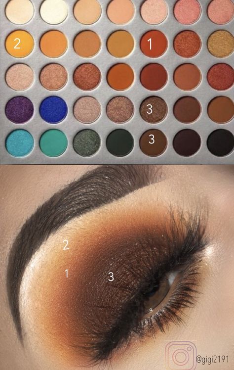 Jaclyn hill palette looks By @gigi2191 Jaclyn Hill Makeup, Make Up Diy, Jaclyn Hill Eyeshadow Palette, Maquillage On Fleek, Smokey Eye For Brown Eyes, Jaclyn Hill Palette, Smink Inspiration, Eye Makeup Steps, Neutral Makeup