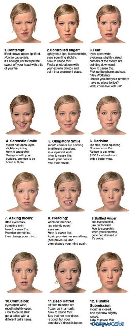 Can you read the micro expressions? http://www.theheadshotguy.co.uk/emotions-and-the-micro-expressions/ Emotions Drawing, Sarcastic Smile, Writing Expressions, Writing Characters, Writing Resources, Writing Life, Face Expressions, Writing Advice, Story Writing