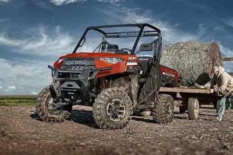 Side By Side Atv, Farming Activities, Side By Side Accessories, Utv Trailers, Polaris Utv, Yamaha Viking, Homesteading Ideas, Farm Activities, Utv Accessories