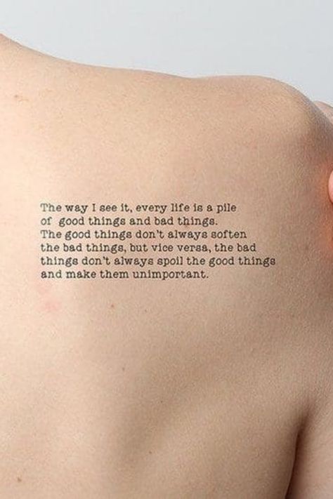 Meaningful literary tattoo with words of wisdom Tattoos With Quotes, Tattoos With Words, Love Meaning Quotes, Literary Tattoos Quotes, Quotes From Literature, Quote Tattoo Ideas, Short Quote Tattoos, Friendship Words, Tattoo Quotes About Strength