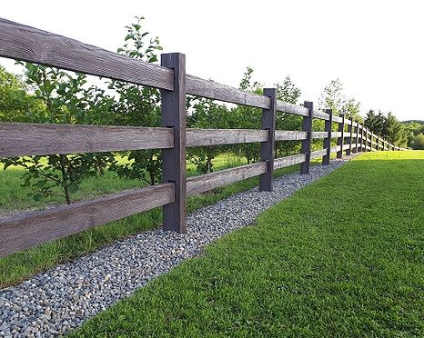 Concrete Fencing, Driveway Fence, Driveway Entrance Landscaping, Post And Rail Fence, Ranch Fencing, Farm Entrance, Commercial Farming, Country Fences, Farm Gate