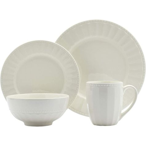 Bowl Mug, Square Dinnerware Set, China Dinnerware Sets, Hit The Floor, Plates And Bowls Set, Kitchen Dinnerware, Porcelain Dinnerware, Cereal Bowl, Bone White