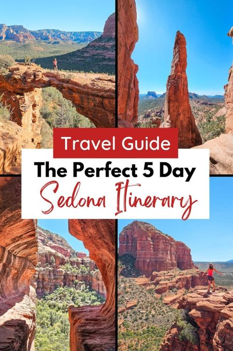 Discover all the places to see with our 5 day Sedona itinerary! Perfect for Arizona hiking and Southwest travel, this guide includes hidden caves, scenic trails, and unforgettable sunset spots. Whether you’re planning an Arizona trip or exploring US destinations, Sedona offers must-do adventures in state parks and beyond. Add this Arizona travel guide to your Arizona bucket list and experience one of the top USA cities for outdoor lovers. What To Pack For Arizona, Sedona Itinerary, Arizona Hikes, Trip To Arizona, Arizona Bucket List, Arizona Travel Guide, Sedona Travel, Arizona Trip, Southwest Travel