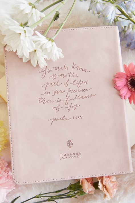 Hosanna Revival ESV Journaling Bible: Shiloh Theme | Altar'd State Hosanna Revival Bibles, Aesthetic Bible Journaling, Hosanna Revival, Esv Journaling Bible, Psalm 16:11, Esv Bible, Christian Birthday, Birthday Pics, Christian Business