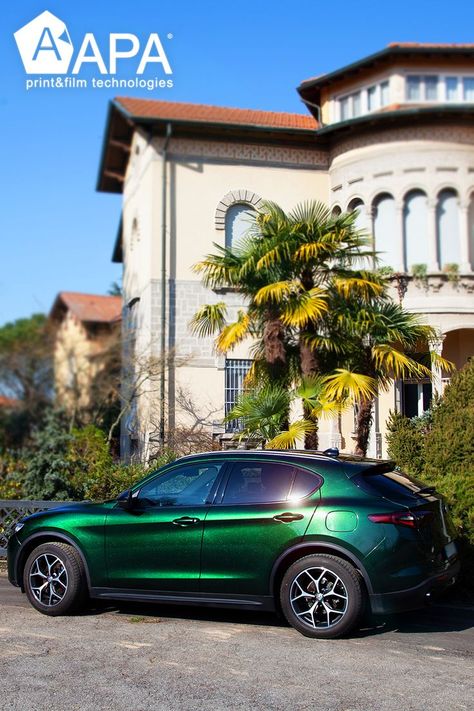 Green Wrapped Car, Green Car Wrap, Old Fence Wood, Car Paint Colors, Old Fences, Racing Green, Car Hacks, Honda Crv, Car Colors