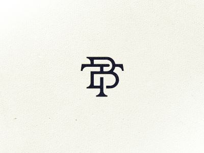 B/T by Floris Voorveld                                                                                                                                                                                 More Typographie Logo, Logo Monogramme, Inspiration Logo Design, Vintage Logos, House Items, Logo Luxury, Monogram Logo Design, Initials Logo, Minimalist Logo Design