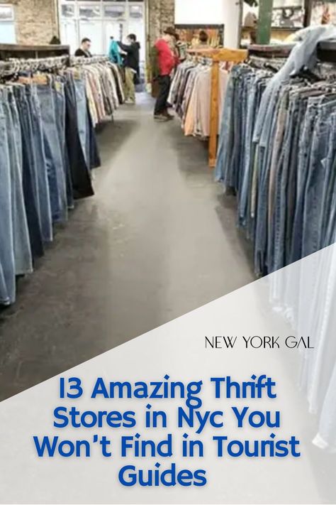 Thrift Store Nyc, New York Fashion District, City Shopping Outfit, Best Thrift Stores In Nyc, Thrift Stores In Nyc, New York Thrift Stores, Nyc Thrift Stores, Nyc Thrifting, Train New York