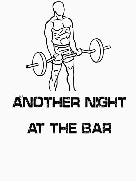 Funny workout and gym pun. Another night at the barbell rather. Oh yea! Gym Puns, Funny Gym Tshirts, Funny Gym Shirts Teepublic, Sporty Gym T-shirt With Funny Text, Gym Memes Funny Hilarious, Funny Text Short Sleeve T-shirt For Gym, Funny Gym Memes Humor, Funny Workout, Color Rush