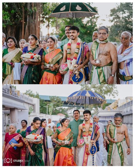 🌺 கோதை மாலை மாற்றினாள் 🌺 . 🌿 Embracing Tradition: The Maalai Maatrudhal Ritual 🌿 . In the heart of Tamil Brahmin Iyer weddings lies the timeless tradition of Maalai Maatrudhal. Symbolizing the essence of love and commitment, this ritual marks the beginning of a beautiful journey for Manaswini and Anirudha. Manaswini’s arrival in a majestic peacock pallakku added an extra touch of grace and elegance to the occasion, resonating with the vibrant colors of their love. Each flower in the garland r... Porto Portugal, In The Heart, The Beginning, Ritual, Of Love, Portugal, Vibrant Colors, Essence, Weddings