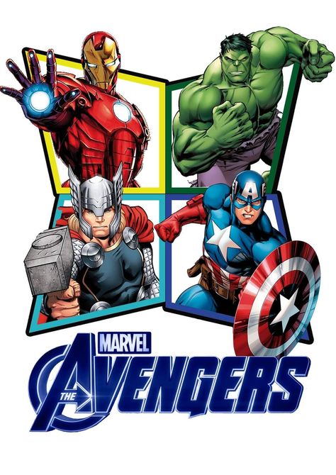 Marvel Avengers Logo, Avengers Party Decorations, Avengers T Shirt, Graphic Design Activities, Avengers Cartoon, Marvel Tattoos, Marvel Logo, Tshirt Printing Design, Marvel Shirt