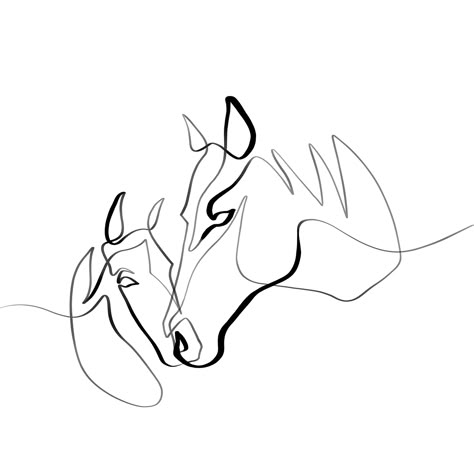 Equine With One Line | Part I on Behance Line Horse Tattoo, Fine Line Horse Tattoo, Graphic Design Book Cover, Tattoo Horse, Horse Tattoo Design, Cowgirl Tattoos, Minimalist Graphic Design, Fine Line Tattoo, Graphic Design Books