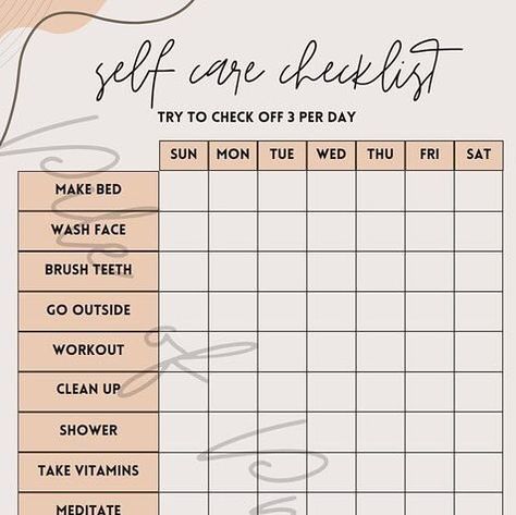 Pile of Printables on Instagram: "Do you need help starting a self-care routine or even continuing the one you have started? I did! So I created this checklist. You can try to shoot for 3 habits/activities per day at first but why not try to work your way up to more? . . . #self #selfie #selfcare #selfcaresunday #habittracker #love #instagood #instagram #printables #yougotthis #planner #planneraddict" Habits Worksheet, Self Care Worksheets, Need Help?, But Why, Habit Tracker, Planner Addicts, Self Care Routine, Care Routine, Do You Need