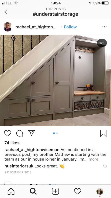 Bespoke Under Stairs Storage, Shoe Bench Under Stairs, Under The Stairs Seating, Under Stairs Storage With Bench, Under Stairs Storage Shoes, Under Stairs Boot Room, Understairs Seating, Under Stairs Coat Closet, Mudroom Under Stairs