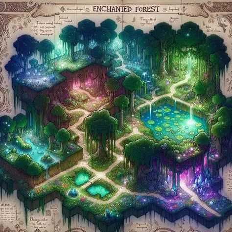 Minecraft Magical Forest, Minecraft Magic Forest, Minecraft Mystical Builds, Minecraft Enchanted Forest, Minecraft Enchanting Area, Minecraft Tips And Tricks, Minecraft Magical Builds, Enchantment Room Minecraft, Magical Minecraft Builds