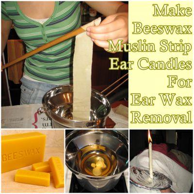 This step by step tutorial of how to make beeswax muslin strip ear candles that are used for ear wax removal. Ear candling is an alternative medicine pract Earwax Candle, Ear Wax Candle, Ear Candles, Easy Sugar Scrub, Ear Wax Buildup, Ear Pressure, Dry Skin Routine, Ear Candling, Homemade Ideas