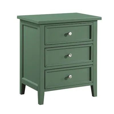 Nightstands - Bed Bath & Beyond Bookshelf Chair, King Storage Bed, Nightstand Decor, Green Jungle, Bedroom Oasis, Green Craft, 3 Drawer Nightstand, White Nightstand, Nightstand Storage