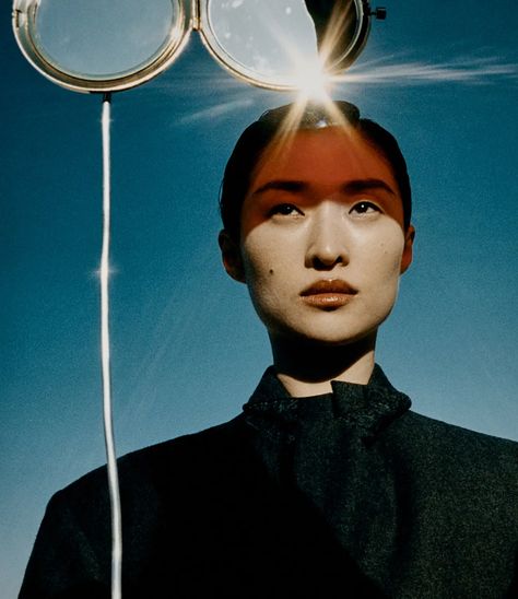 ''New Horizons'' by Jack Davison for Vogue Global February 2024 Jill Kortleve, Rachel Thomas, Art Fair Booth, Jack Davison, A Level Photography, Mario Sorrenti, Vogue Us, Future Fashion, British Vogue