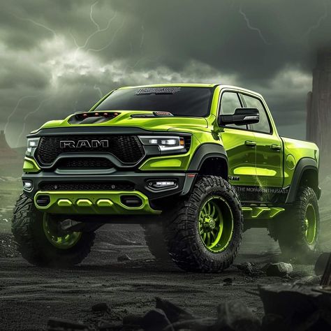 Customised Trucks, Future Trucks, Custom Cars Paint, Custom Pickup Trucks, Dream Cars Jeep, Cool Car Pictures, Ram Trucks, Super Luxury Cars, Dodge Trucks