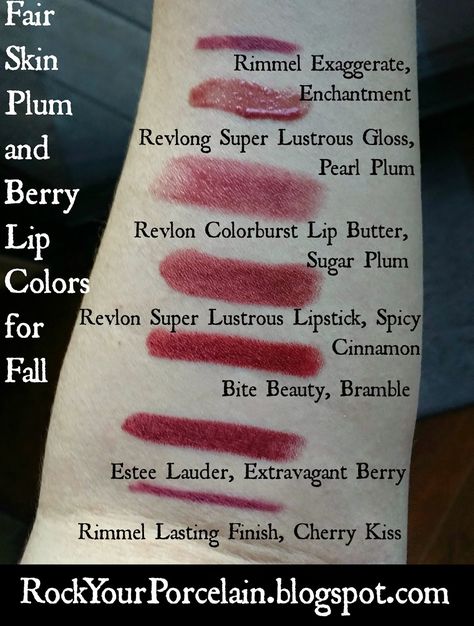 Rock Your Porcelain: Fair Skin Plum and Berry Lip Colors for Fall Wedding Makeup For Fair Skin, Makeup For Fair Skin, Color For Fair Skin, Over 50 Hairstyles, Fall Lip Color, Grey Lipstick, Hair Color For Fair Skin, Fair Skin Makeup, 50 Hairstyles