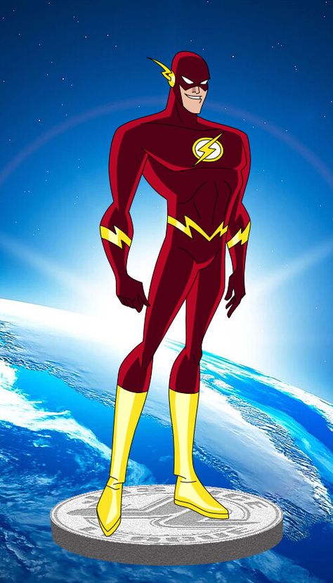 ArtStation - JL - Flash, Roy Hakim The Flash Cartoon, Justice League Characters, Justice League Animated, Flash Dc Comics, Legion Of Superheroes, Justice League Unlimited, Univers Dc, Bruce Timm, Batman The Animated Series