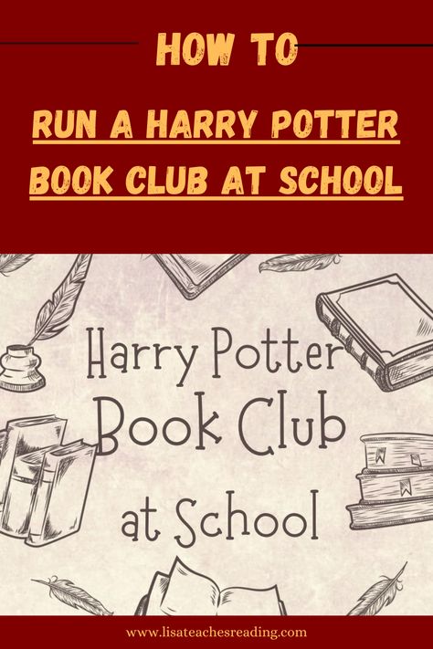 Tips for starting and and detailed plans for enjoying a Harry Potter Book Club all year long at school. Harry Potter Book Club Ideas, Harry Potter Club Activities, Harry Potter Club Ideas, Harry Potter Book Club, Harry Potter Word Search, Harry Potter Words, Book Club Activities, Harry Potter Activities, Harry Potter Day