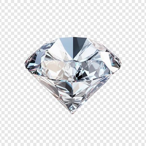 Beautiful diamond isolated on transparent background Diamond Png, Diamond Template, Diamond Graphic, Diamond Bling, Chocolate Diamonds, Free Psd, Transparent Background, Clip Art, Color