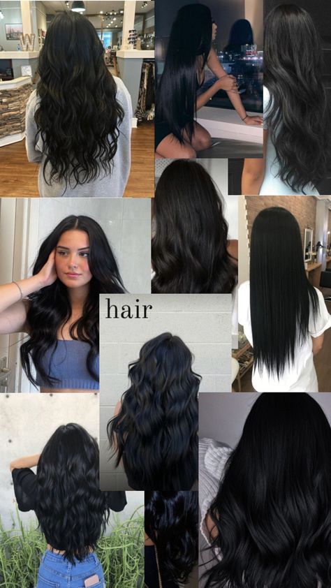 black hair Espresso Hair, Espresso Hair Color, Hair Tint, Hair Colors, Hair Inspo, Black Hair, Hair Color, Hair Styles, Hair