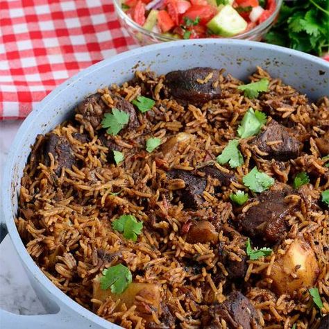 Kenyan Beef and Potato Pilau