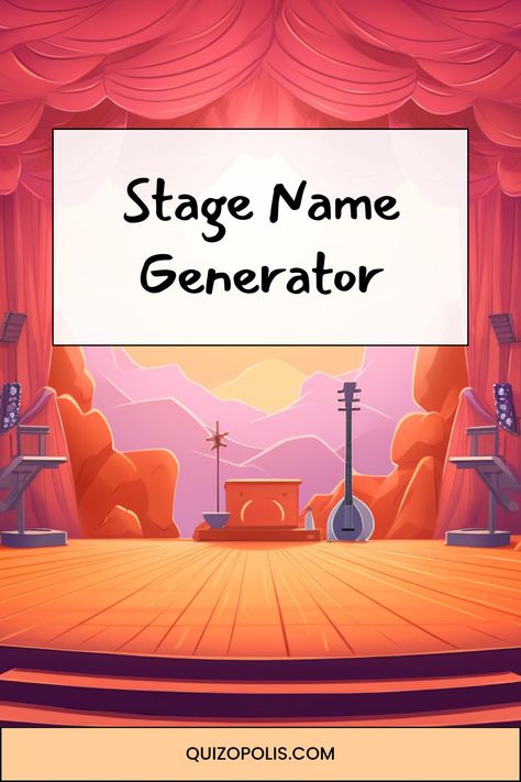 Ready to hit the spotlight? Find your perfect stage name and steal the show! Fan Names Ideas, Singer Name Ideas, Stage Name Ideas For Singers, Stage Name Generator, Stage Name Ideas, Name Ideas, Name Generator, Stage Name, Generators