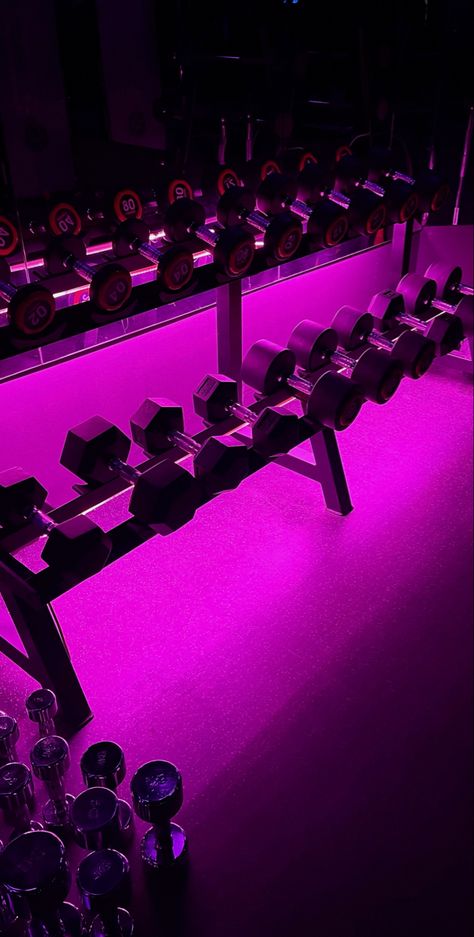 Colorful Workout Aesthetic, Gym Purple Aesthetic, Gym Asthetic Picture Girly, Purple Gym Aesthetic, Aesthetic Workout Pics, Aesthetic Gym Pictures, Dream Board Pictures Aesthetic, Dream Board Pictures, Things To Manifest