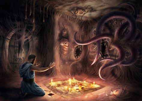 Summon Demon, Demon Summoning, Cthulhu Fhtagn, Call Of Cthulhu Rpg, Cult Of The Lamb, Lovecraftian Horror, Eldritch Horror, Cthulhu Mythos, Cosmic Horror