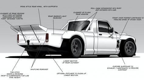 Custom Ford Ranger, Ford Crew Cab, Drift Truck, Datsun Pickup, Gtr Car, Chassis Fabrication, Lowrider Trucks, Ken Block, Concept Motorcycles