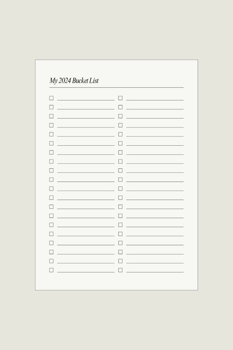 2024 Bucket List Goodnotes Digital Planner Template - Kinley Creative plannerlovers #budgetplanner Free Goodnotes Planner, Goodnotes Planner Template, Bucket List Planner, Baby Shower Planner, Goodnotes Digital Planner, Digital Planner Template, Free Planner Templates, Planner Aesthetic, List Planner