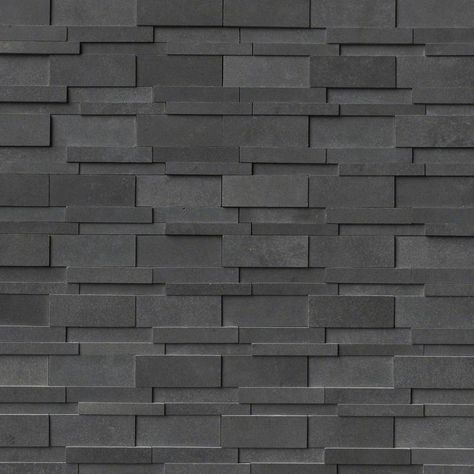 Neptune Interlocking 3D Honed Stone Texture Wall, Stone Tile Texture, Wall Tile Texture, Stone Wall Texture, House Paint Color Combination, Exterior Tiles, Latest House Designs, Tile Texture, Brick Texture