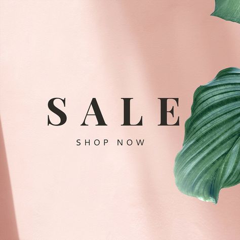 Natural sale shop now template | premium image by rawpixel.com / Adjima New Collections Poster, Logo Online Shop, Boutique Logo Design, Business Graphics, Shopping Quotes, Promotional Design, Boutique Logo, Instagram Frame, Sale Banner