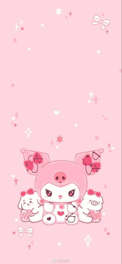 Sanrio Christmas Wallpaper Kuromi, Panda Pattern Wallpaper, Kuromi Winter Wallpaper, Asian Wallpaper Iphone, Christmas Kuromi Wallpaper, Pink Kuromi Wallpaper, Kuromi Wallpaper Pink, Kuromi Christmas Wallpaper, Kuromi Iphone Wallpaper